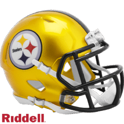 Pittsburgh Steelers Flash Speed Mini Helmet Riddell New In Box 30735