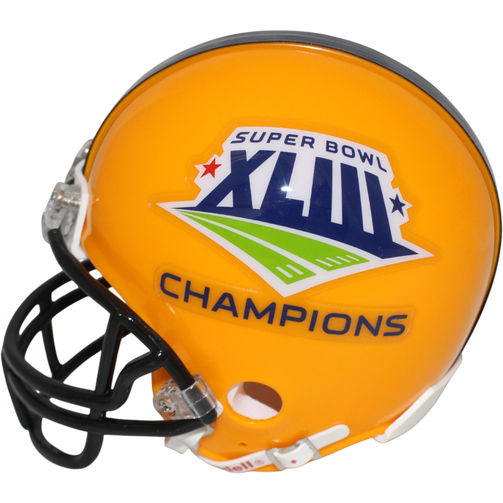 Pittsburgh Steelers Super Bowl XLIII Champions Riddell Mini Helmet 39607