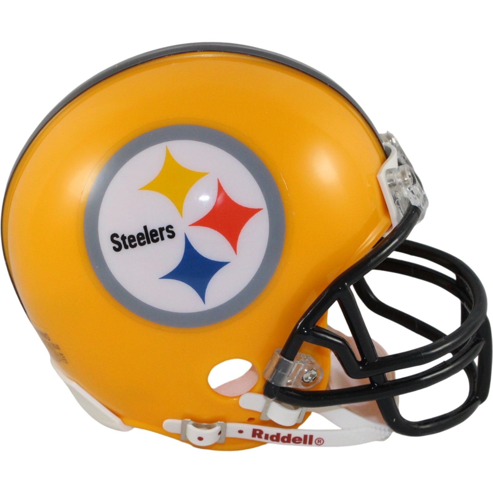 Pittsburgh Steelers VSR4 Gold 2007 Riddell Mini Helmet New In Box 39608