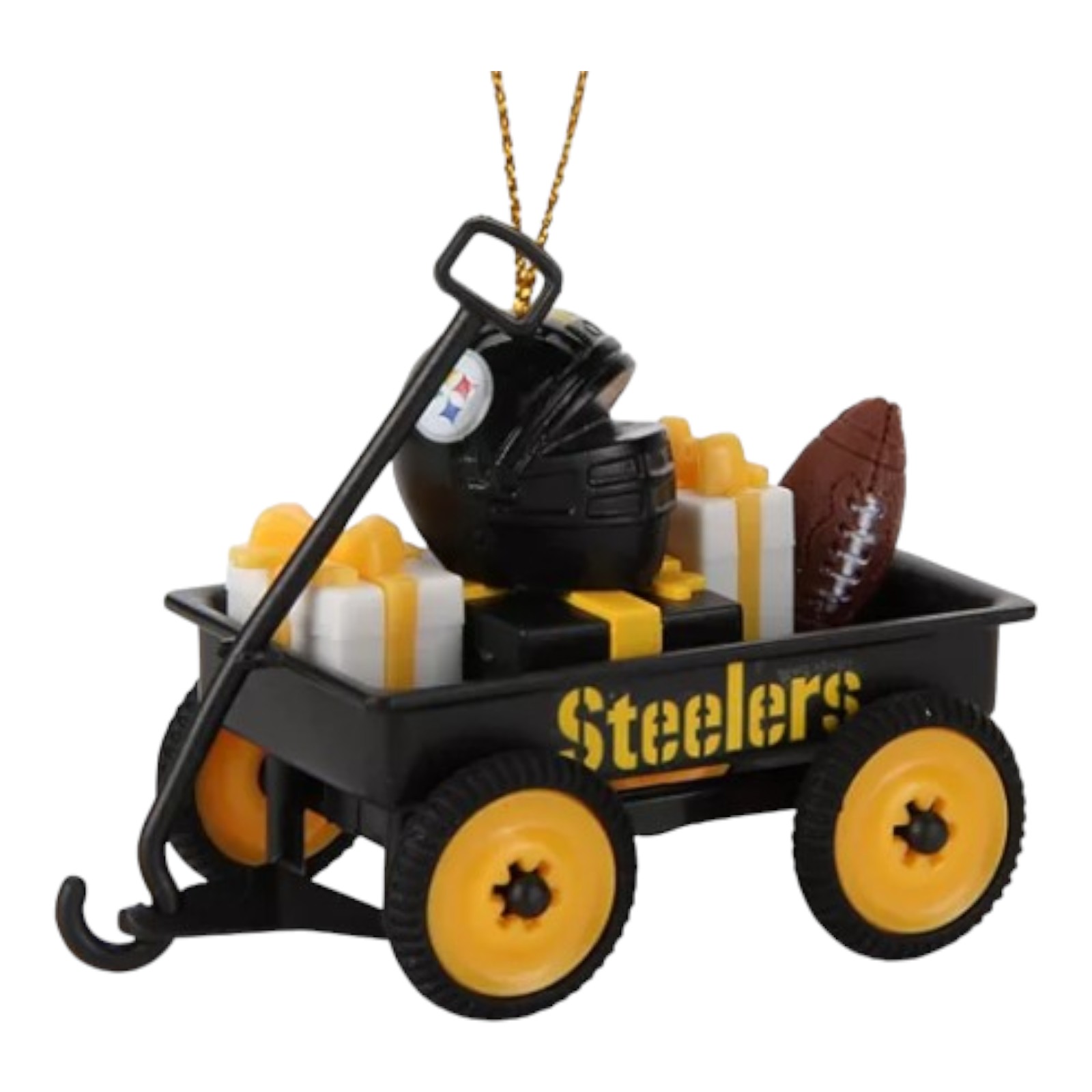 Pittsburgh Steelers Team Wagon Ornament Seasonal