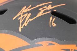 Jake Plummer Autographed/Signed Denver Broncos F/S Eclipse Helmet Beckett 59359