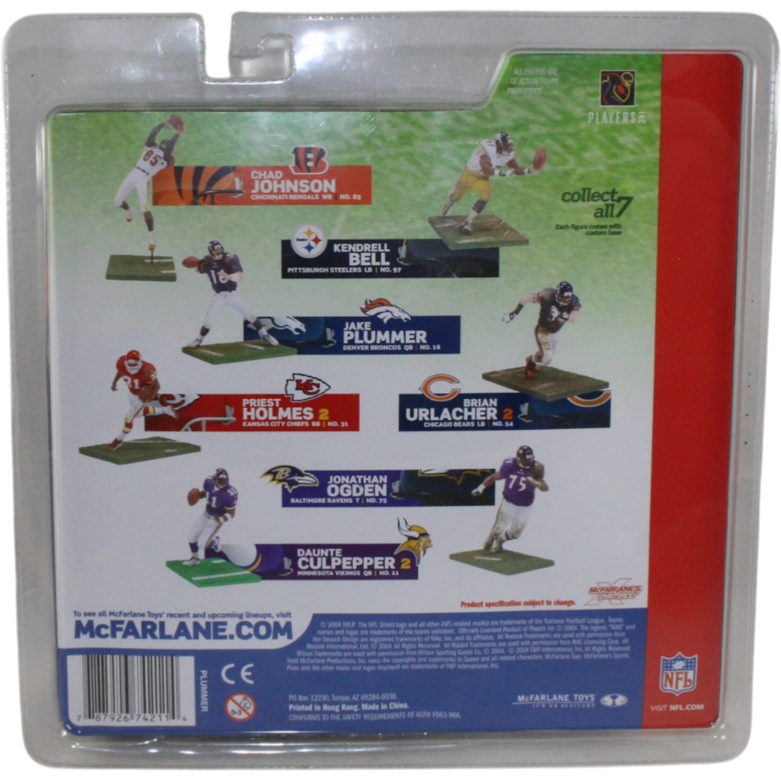 Jake Plummer Denver Broncos 2004 Series 9 McFarlane Figure 55350 2 Jake Plummer Denver Broncos 2004 Series 9 McFarlane Figure 55350