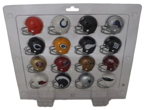 1969 NFL Riddell Throwback 2 Bar Pocket Pro Football Helmets 11760