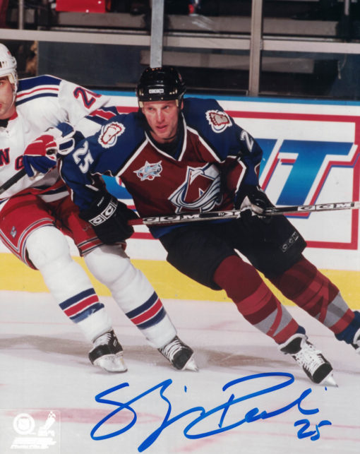 Shjon Podein Autographed/Signed Colorado Avalanche 8x10 Photo 24263 PF