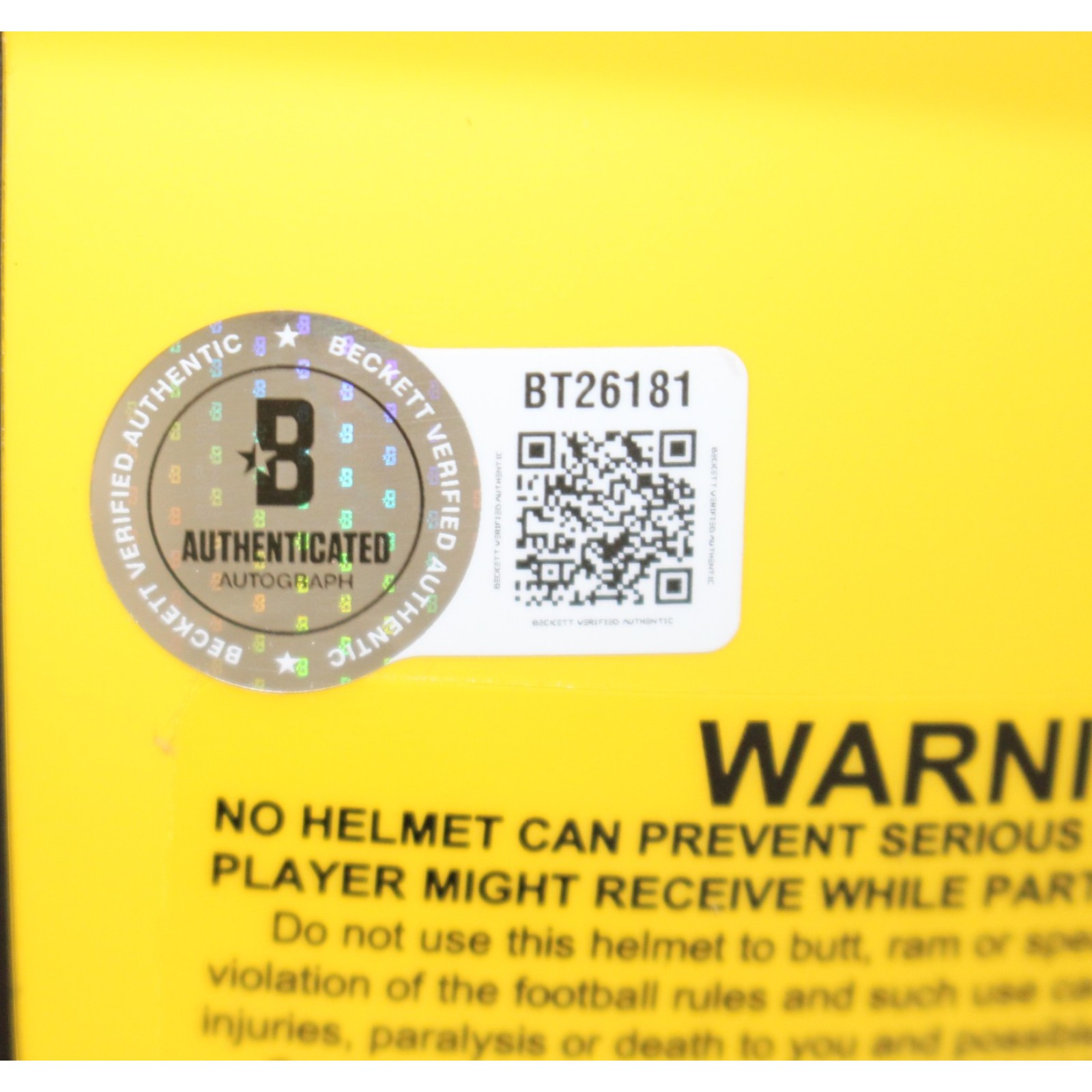 Troy Polamalu Signed Pittsburgh Steelers Authentic Rave Helmet Beckett 56321 5 Troy Polamalu Signed Pittsburgh Steelers Authentic Rave Helmet Beckett 56321