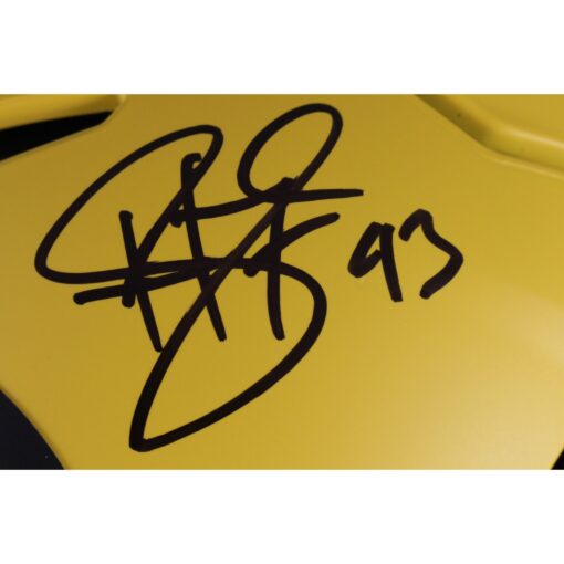 Troy Polamalu Signed Pittsburgh Steelers Rave SpeedFlex Helmet Beckett 50274