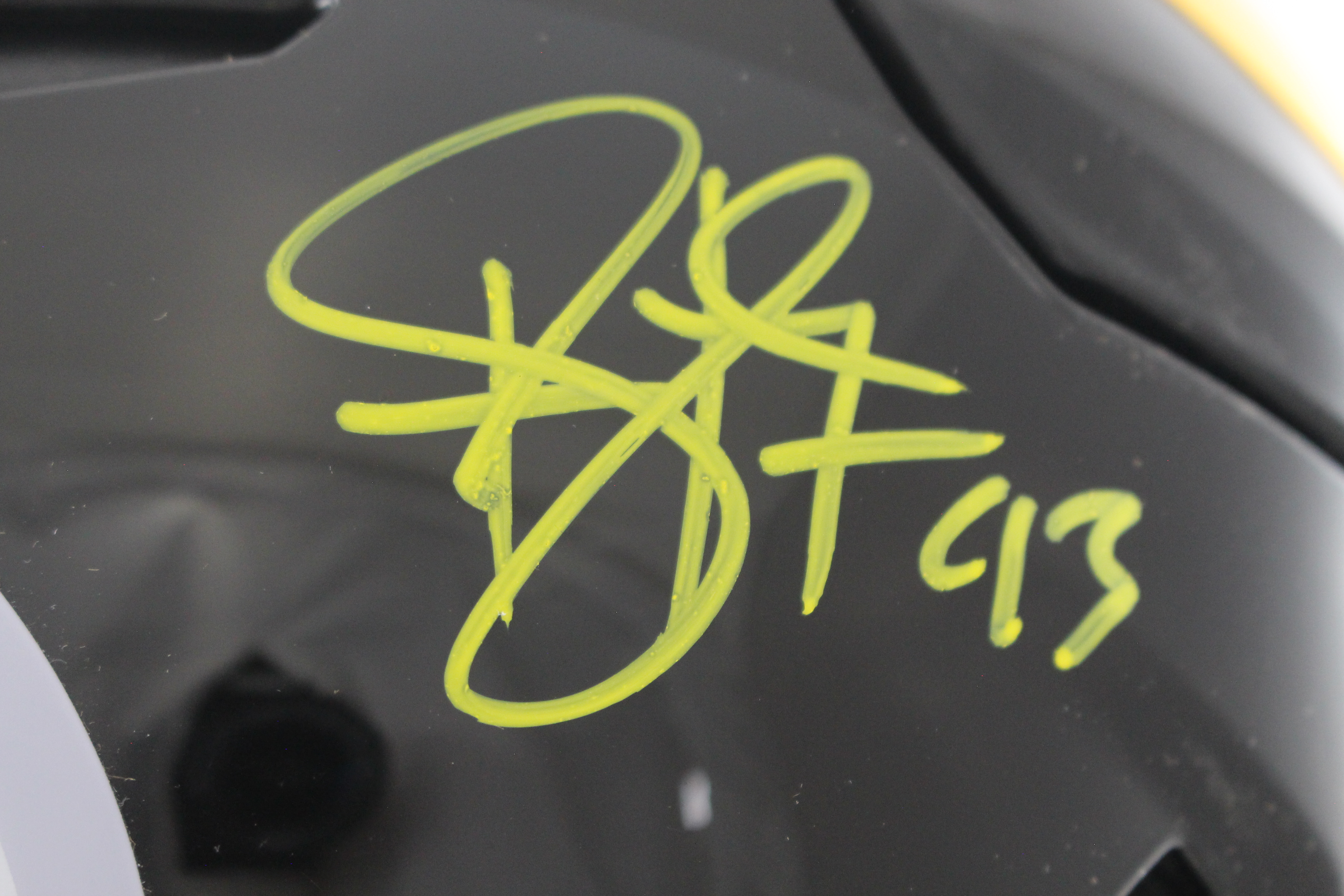 Troy Polamalu Autographed Pittsburgh Steelers SpeedFlex Helmet Beckett 56191