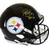 Troy Polamalu Signed Pittsbugh Steelers Authentic Speed Helmet HOF BAS