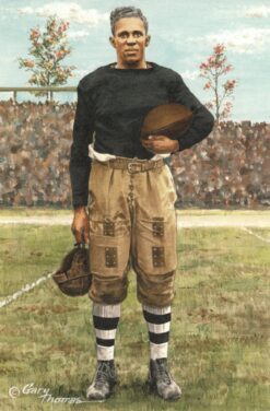 Fritz Pollard Akron Pros Goal Line Art Card Class of 2005 58137