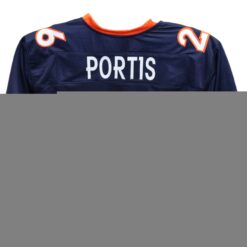 Clinton Portis Autographed/Signed Pro Style Jersey Blue Beckett