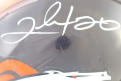 Clinton Portis Autographed/Signed Denver Broncos VSR4 TB Mini Helmet PSA 59389