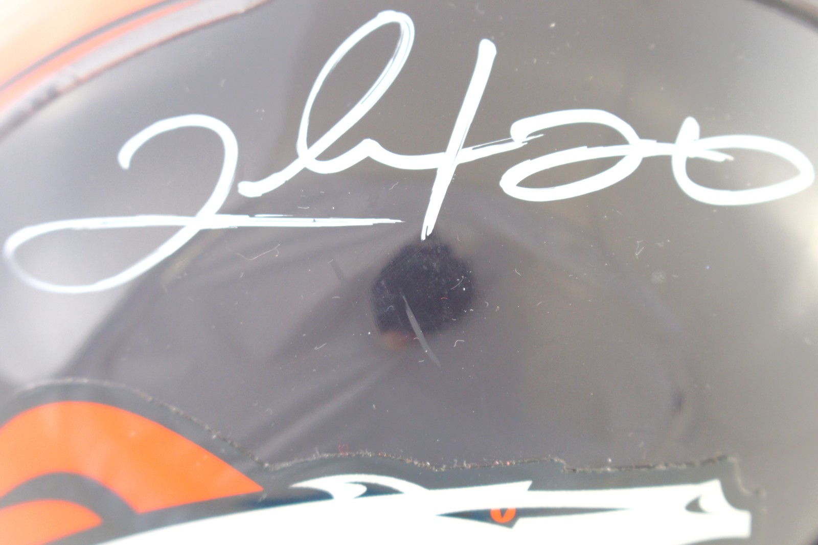 Clinton Portis Autographed/Signed Denver Broncos VSR4 TB Mini Helmet PSA 59389 2 Clinton Portis Autographed/Signed Denver Broncos VSR4 TB Mini Helmet PSA 59389