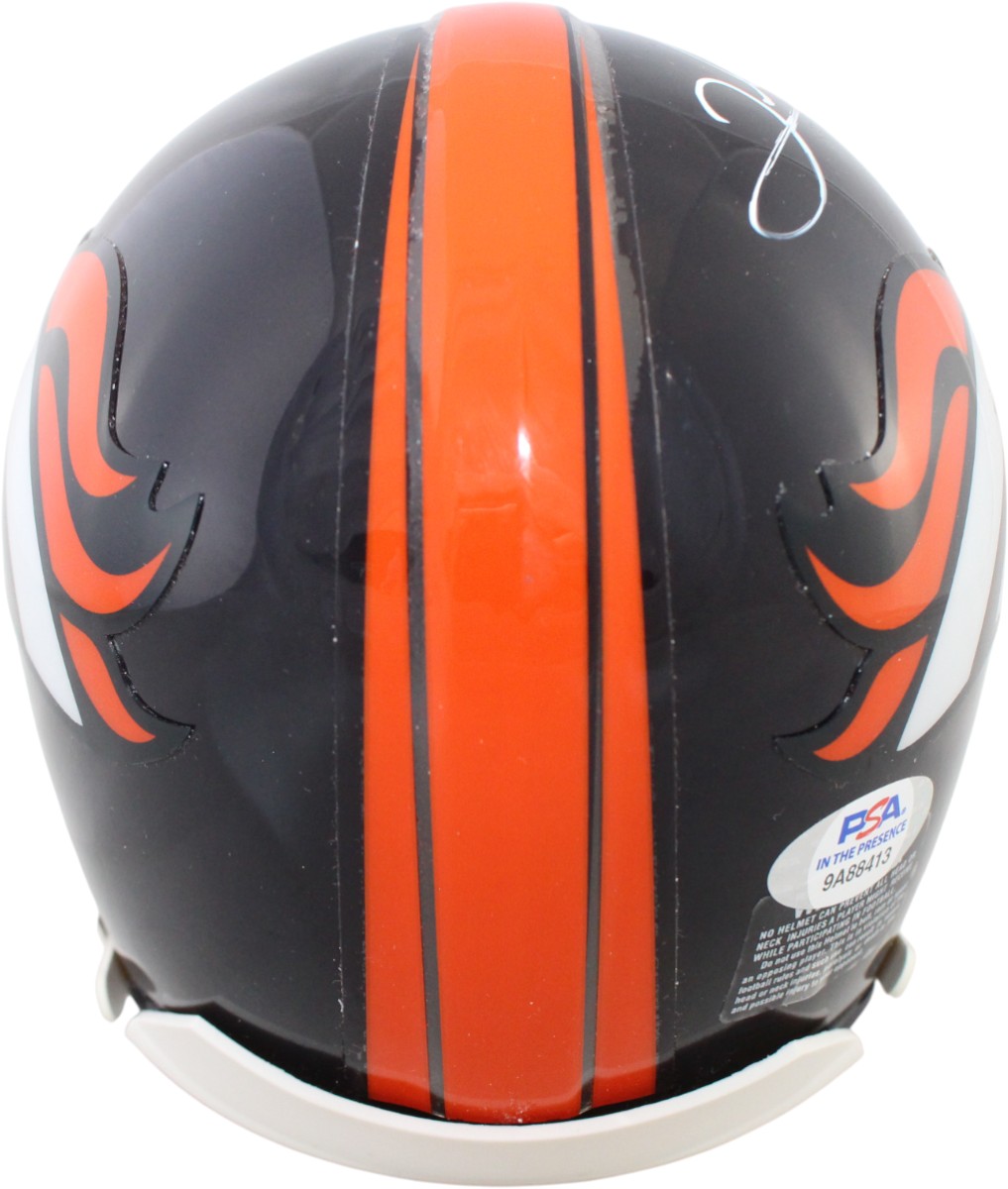 Clinton Portis Autographed/Signed Denver Broncos VSR4 TB Mini Helmet PSA 59389 3 Clinton Portis Autographed/Signed Denver Broncos VSR4 TB Mini Helmet PSA 59389