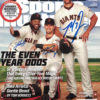 Buster Posey Bumgarner & Cueto Signed SF Giants Sports Illustrated Steiner 24418