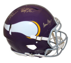 Purple People Eaters Signed Vikings Authentic 60-79 Speed Helmet Beckett