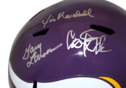 Purple People Eaters Signed Vikings F/S 60-79 Speed Helmet 4 Sigs Beckett