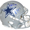 Dak Prescott & Cooper Signed Dallas Cowboys Speed Authentic Helmet BAS 25461