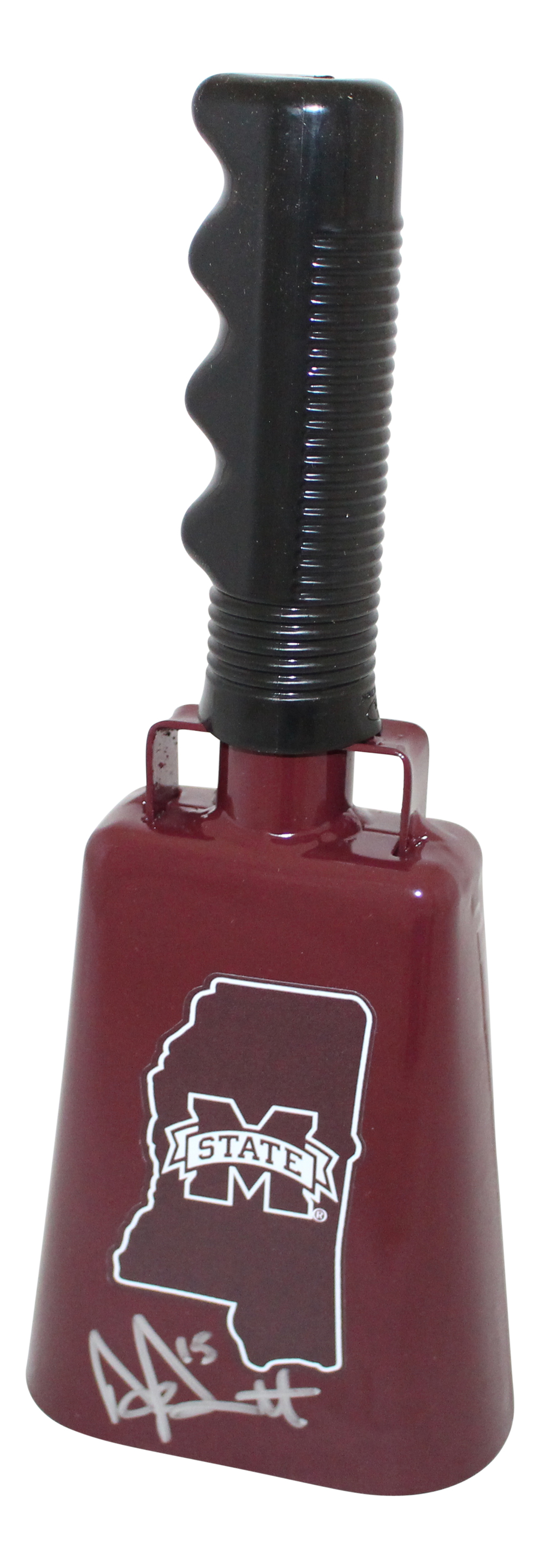 Dak Prescott Autographed Mississippi State Bulldogs Official Cowbell BAS 28664