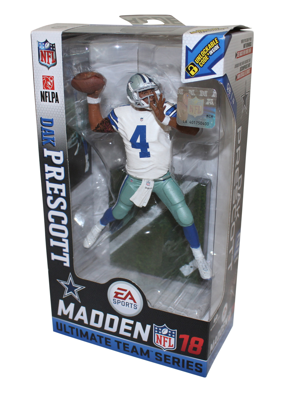 Dak Prescott Dallas Cowboys Madden 18 McFarlane