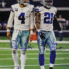 Dak Prescott & Ezekiel Elliott Signed Dallas Cowboys 16x20 Photo Beckett