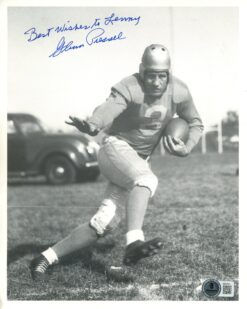 Glenn Presnell Autographed Detroit Lions 8x10 Photo Personalized Beckett 57872