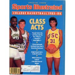 Mark Price Autographed Georgia Tech 1985 SI Magazine Beckett Witness 51826