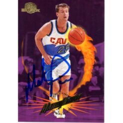 Mark Price Autographed/Signed Upper Deck 95-96 Skybox #22 Card Beckett 51919