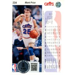 Mark Price Autographed/Signed Upper Deck 92-93 #234 Trading Card Beckett 51933