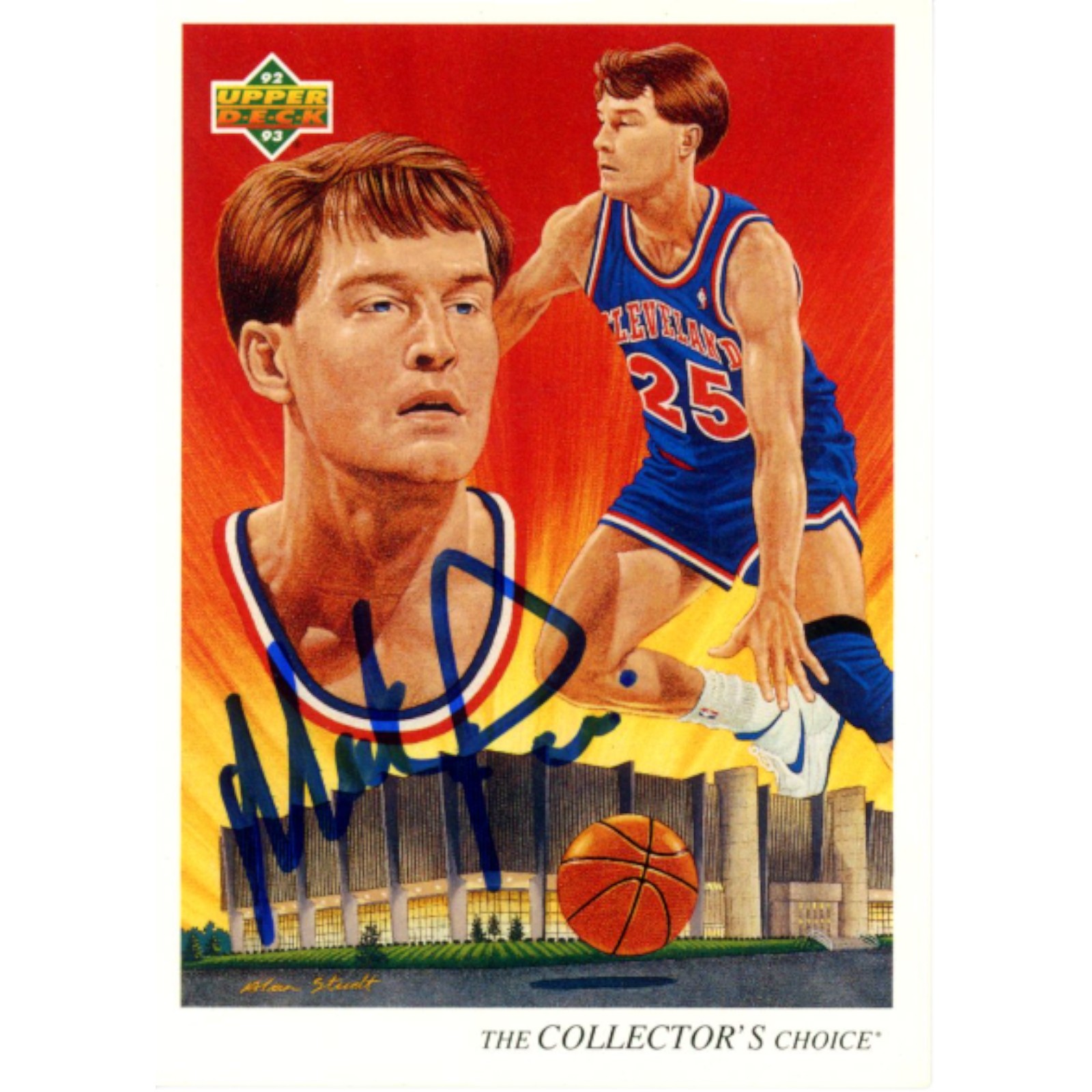 Mark Price Autographed/Signed Upper Deck 92-93 #38 Trading Card Beckett 51925 1 Mark Price Autographed/Signed Upper Deck 92-93 #38 Trading Card Beckett 51925