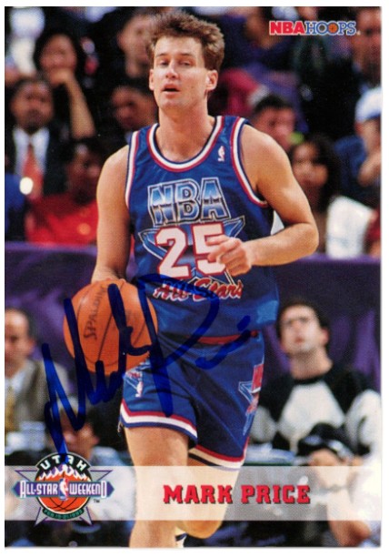 Mark Price Autographed/Signed 94-95 Hoops All-Star #234 Card Beckett 52573