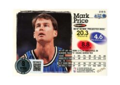 Mark Price Autographed/Signed 1997-1998 Hoops #285 Trading Card Beckett 52515
