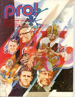 1971 Pro! Magazine Hall Of Fame Edition