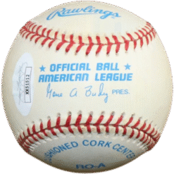 Kirby Puckett Autographed Minnesota Twins American League Baseball JSA 55119