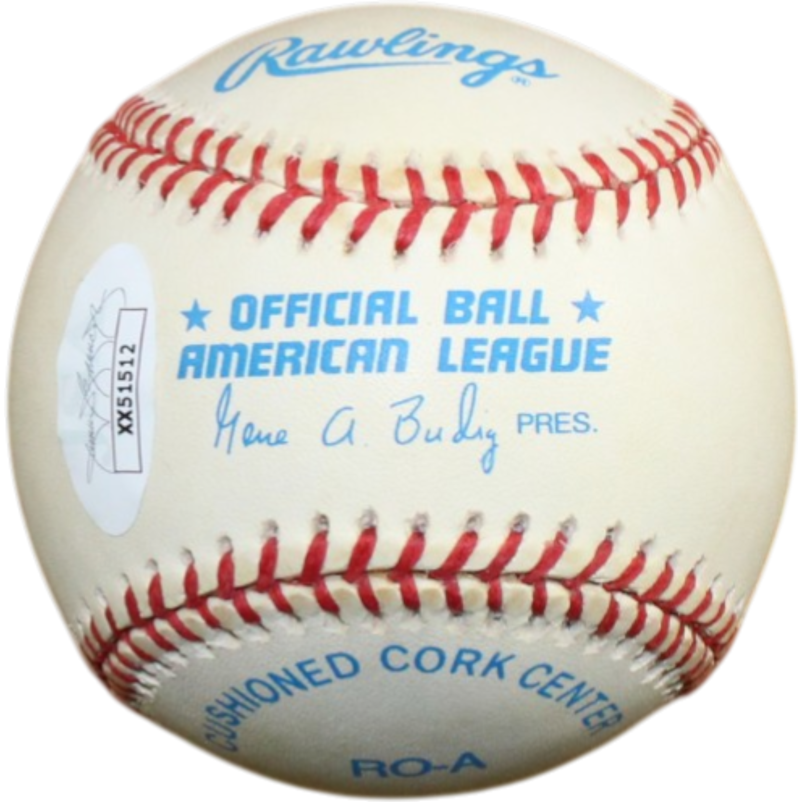 Kirby Puckett Autographed Minnesota Twins American League Baseball JSA 55119 2 Kirby Puckett Autographed Minnesota Twins American League Baseball JSA 55119