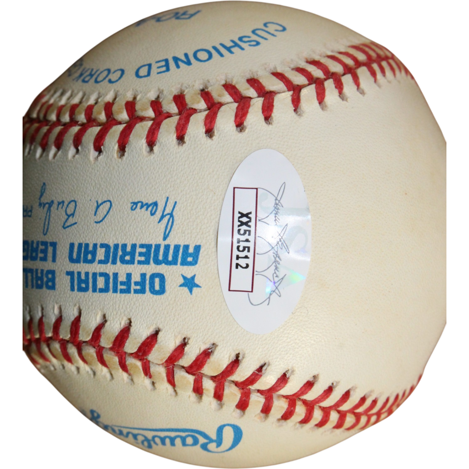 Kirby Puckett Autographed Minnesota Twins American League Baseball JSA 55119 4 Kirby Puckett Autographed Minnesota Twins American League Baseball JSA 55119