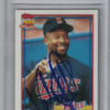 Kirby Puckett Autographed Minnesota Twins 1991 Topps Trading Card BAS 25379