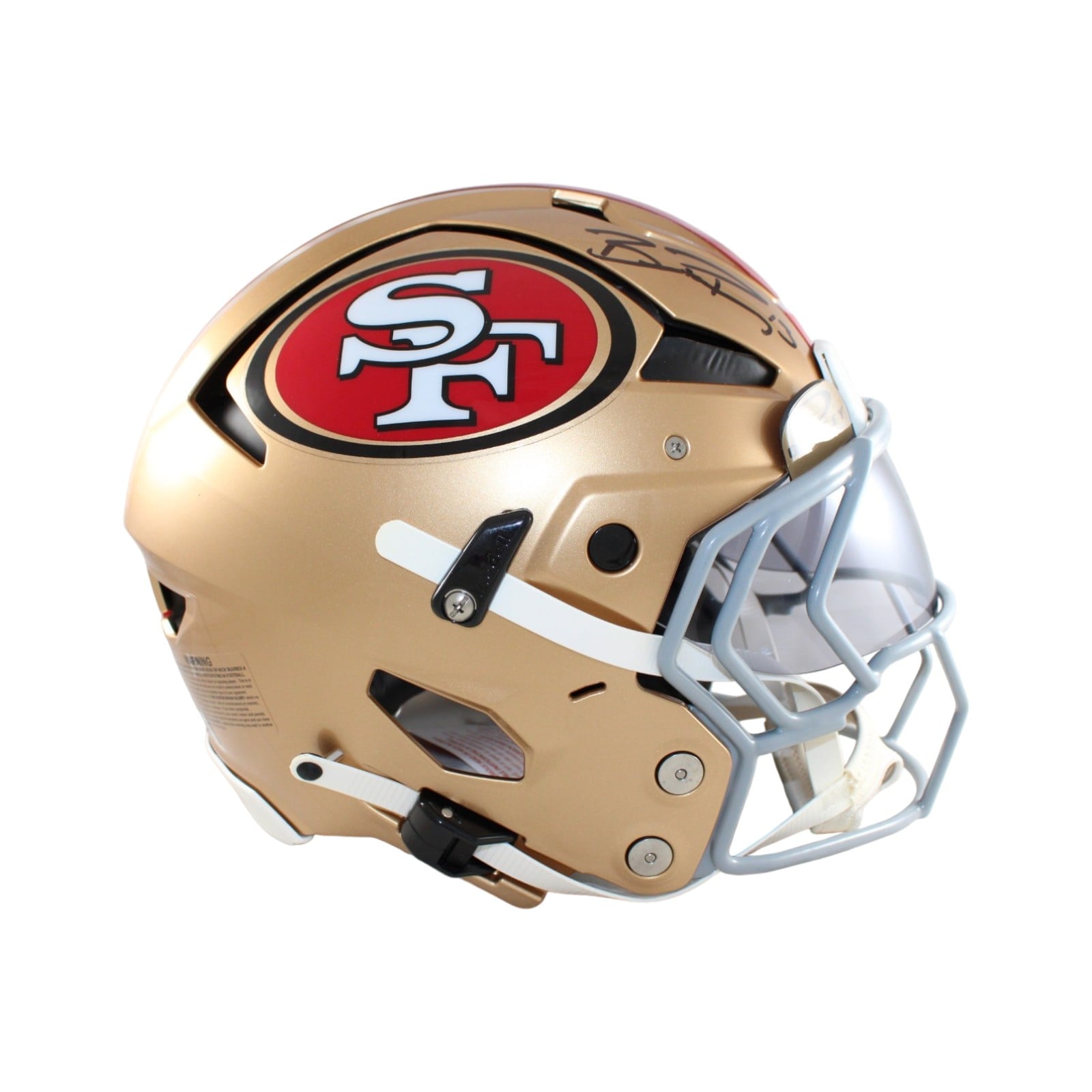 Brock Purdy Autographed/Signed San Francisco 49ers Helmet Axiom Beckett 58556