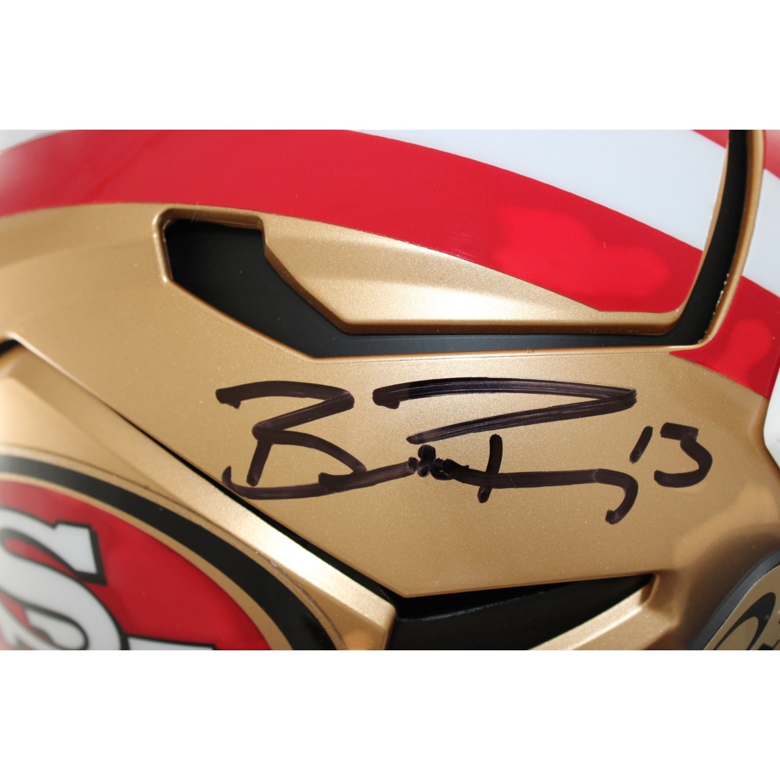 Brock Purdy Autographed/Signed San Francisco 49ers Helmet Axiom Beckett 58556 2 Brock Purdy Autographed/Signed San Francisco 49ers Helmet Axiom Beckett 58556