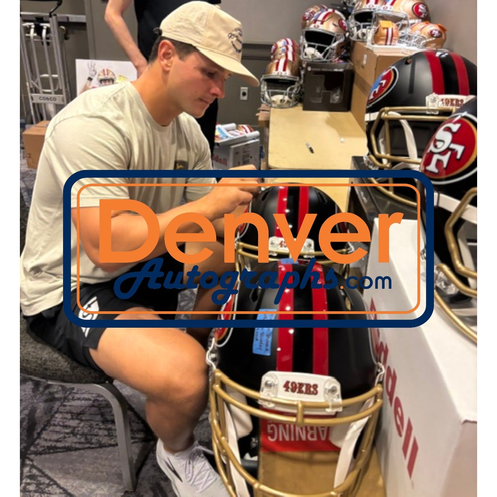 Brock Purdy Signed San Francisco 49ers Rivalries Helmet Proline Beckett 58557 7 Brock Purdy Signed San Francisco 49ers Rivalries Helmet Proline Beckett 58557