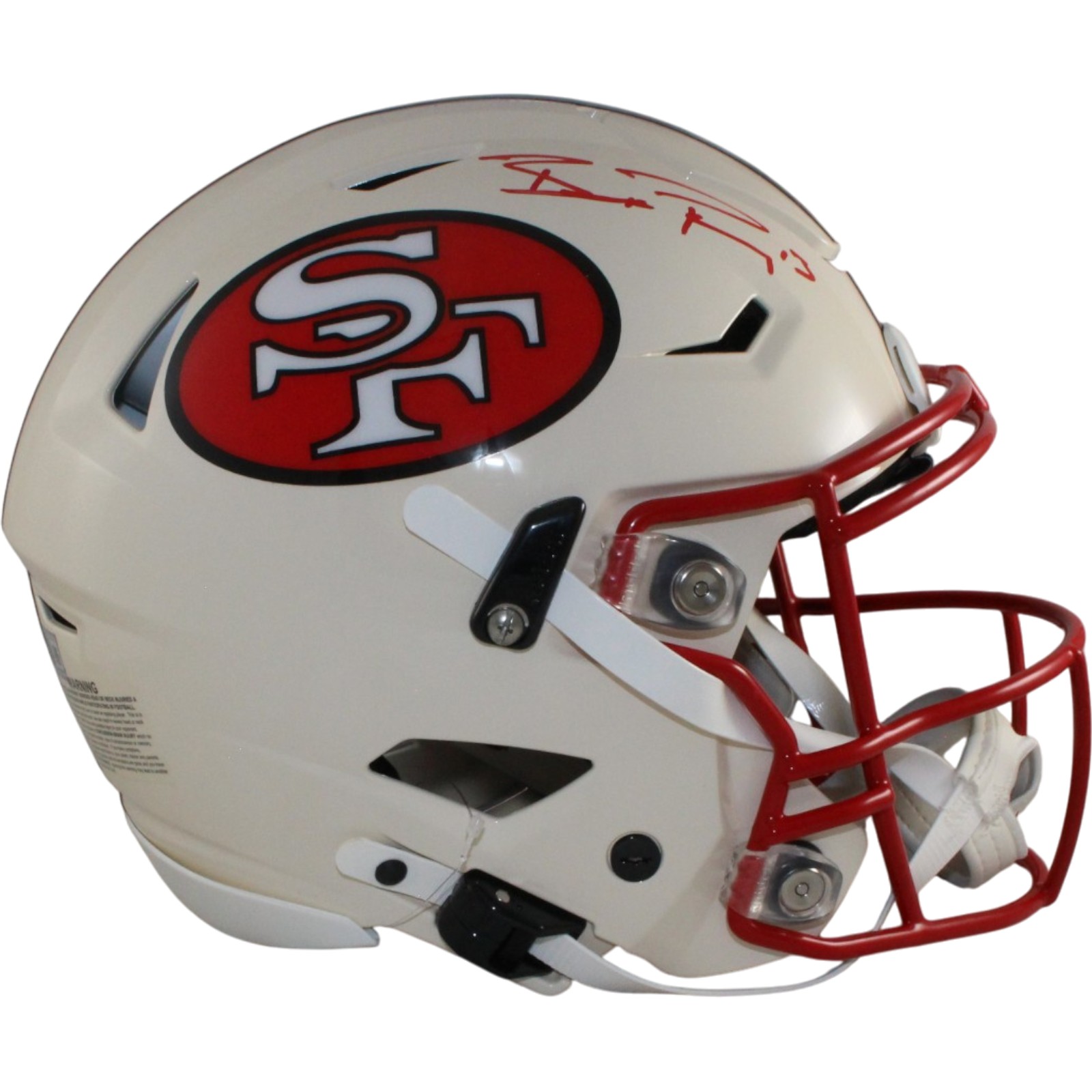 Brock Purdy Autographed San Francisco 49ers SpeedFlex Retro Helmet Beckett 56907
