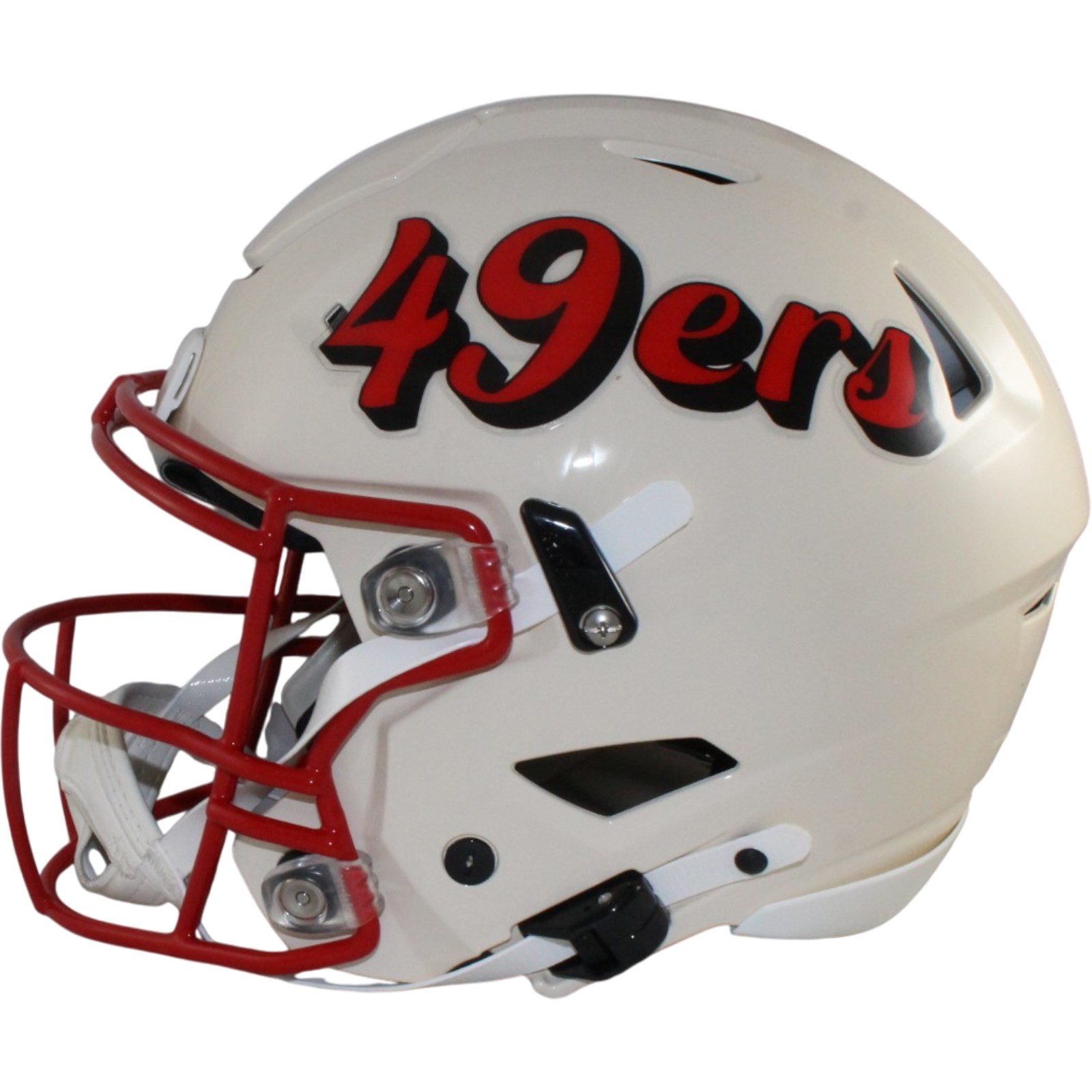 Brock Purdy Autographed San Francisco 49ers SpeedFlex Retro Helmet Beckett 56907 5 Brock Purdy Autographed San Francisco 49ers SpeedFlex Retro Helmet Beckett 56907