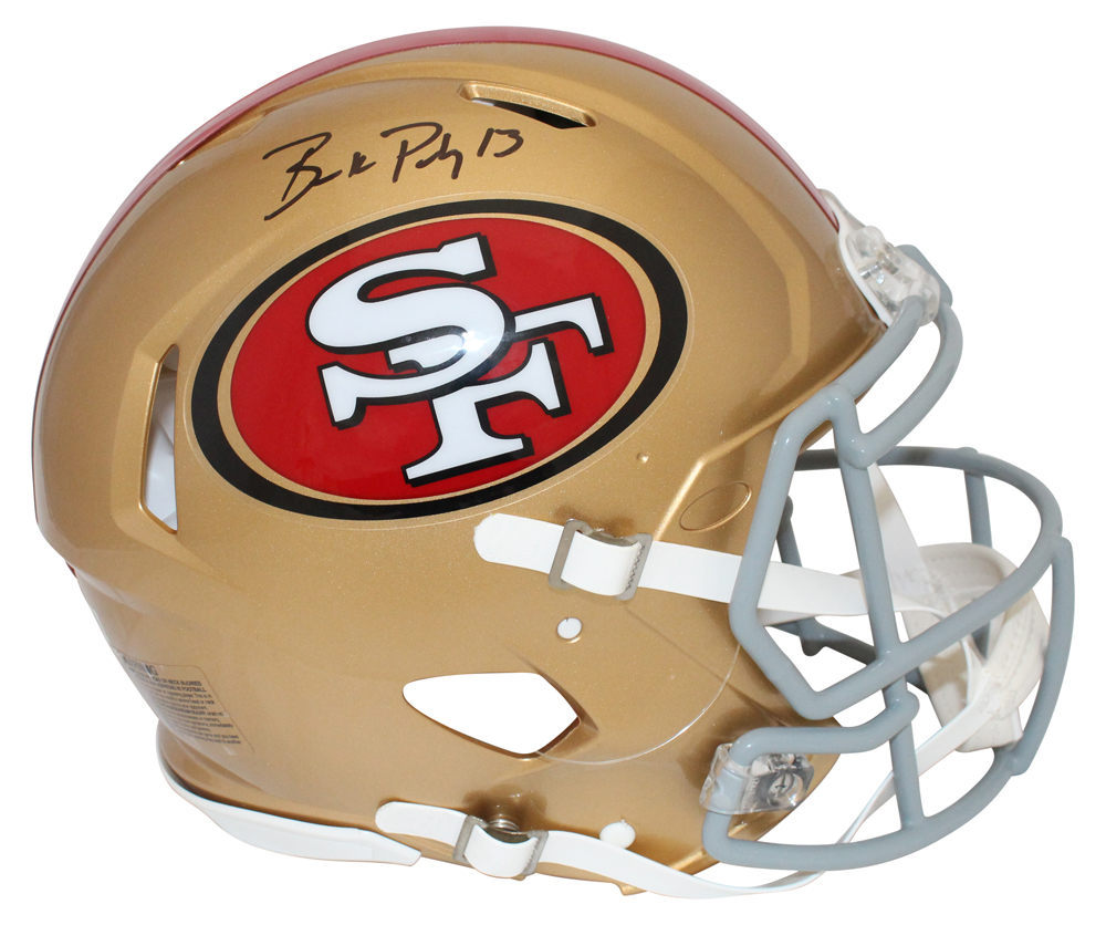 Brock Purdy Signed San Francisco 49ers Authentic Speed Helmet Beckett