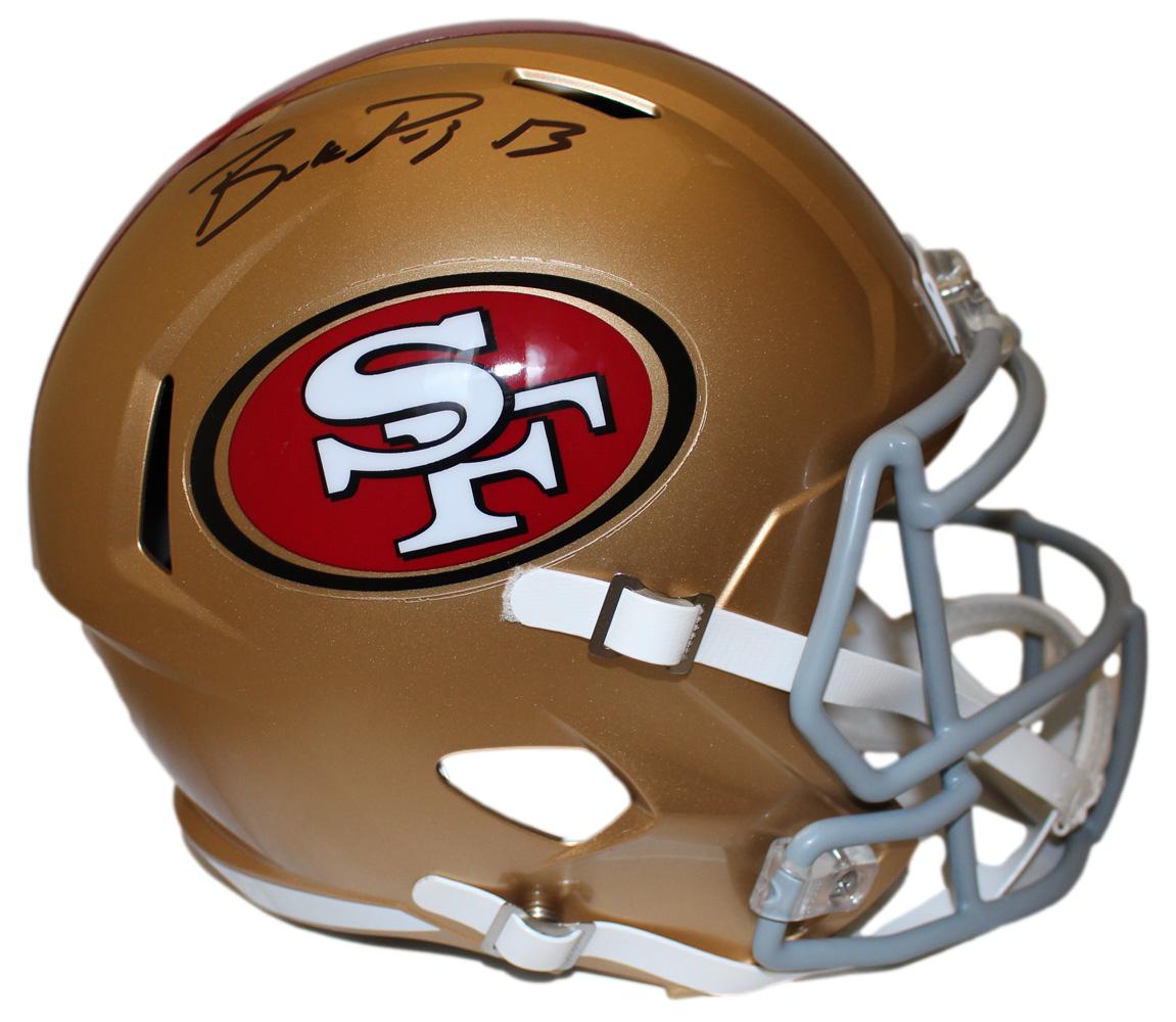 Brock Purdy Autographed San Francisco 49ers F/S Speed Helmet Beckett