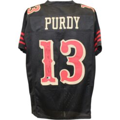 Brock Purdy Autographed Pro Style Rivalries XL Jersey Beckett Witness 56920