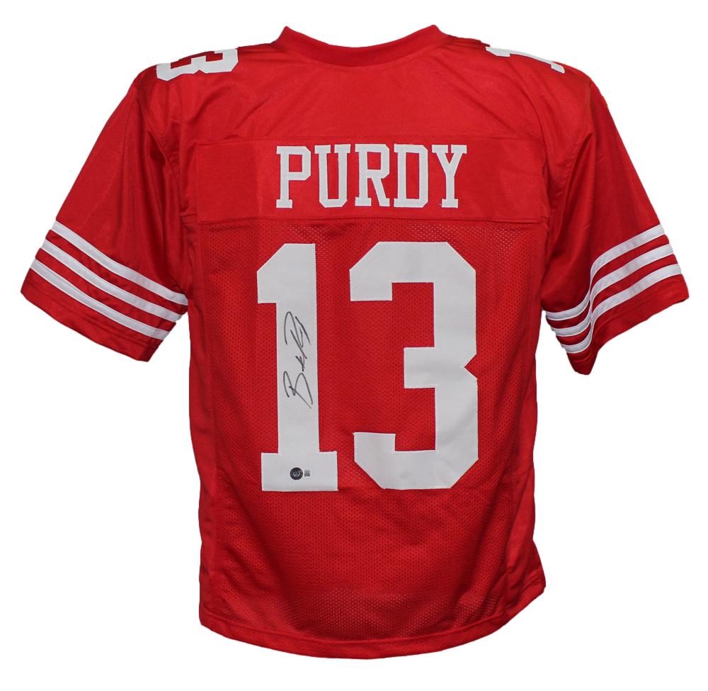 brock purdy jersey xl