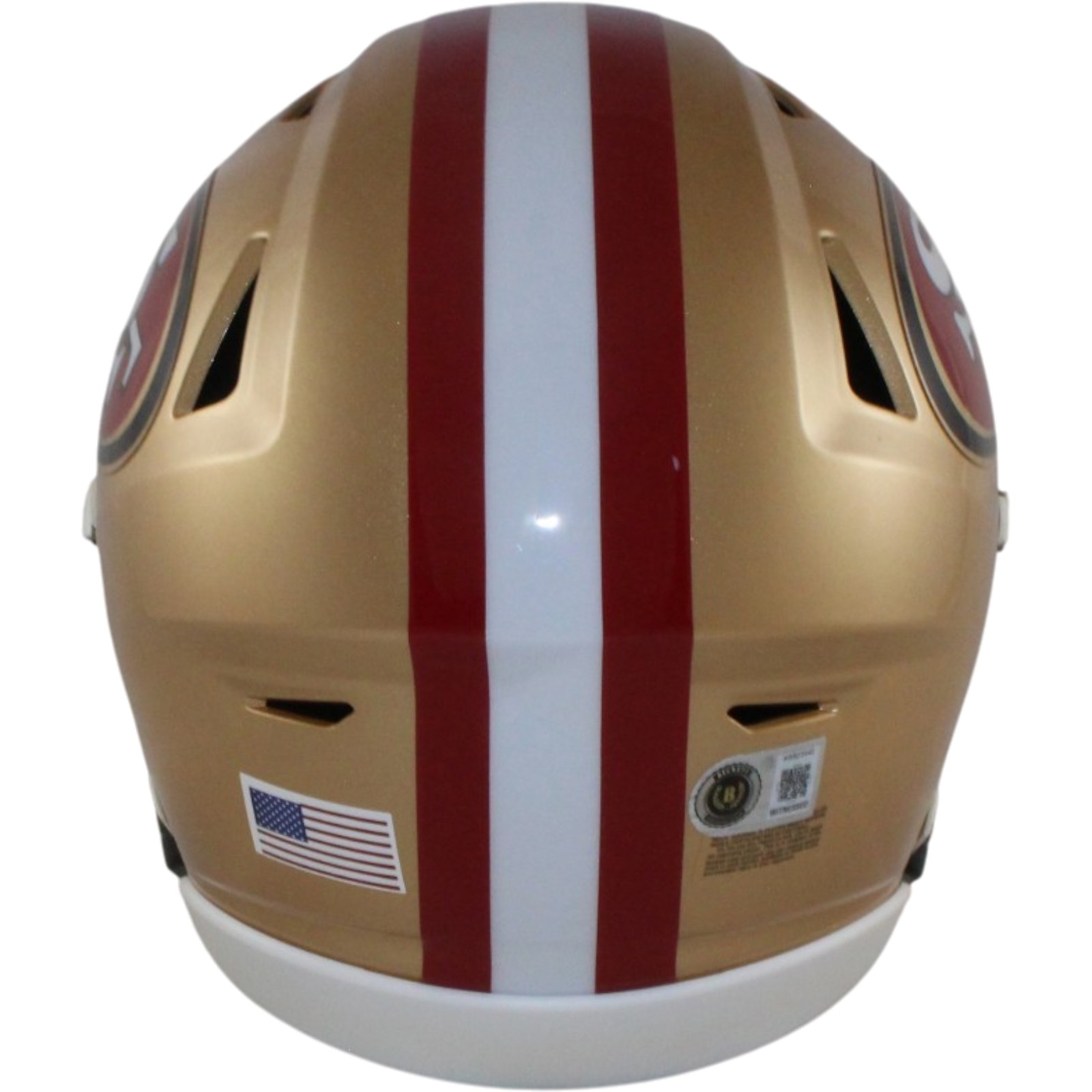 Brock Purdy Autographed San Francisco 49ers Mid-Size Midi Helmet Beckett W 56906 3 Brock Purdy Autographed San Francisco 49ers Mid-Size Midi Helmet Beckett W 56906