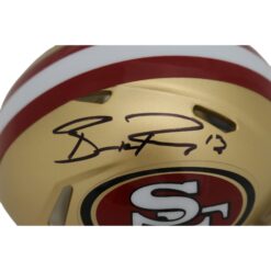 Brock Purdy Autographed/Signed San Francisco 49ers Speed Mini Helmet FAN 47972