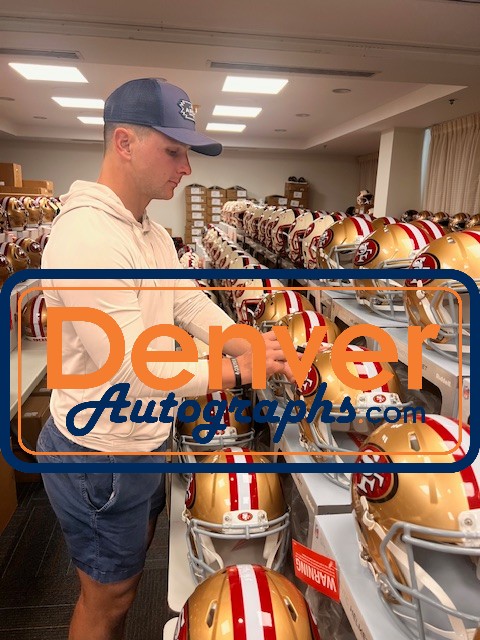 Brock Purdy Autographed San Francisco 49ers Authentic Helmet Beckett WIT 56909 7 Brock Purdy Autographed San Francisco 49ers Authentic Helmet Beckett WIT 56909