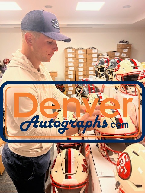 Brock Purdy Autographed San Francisco 49ers SpeedFlex Retro Helmet Beckett 56907 8 Brock Purdy Autographed San Francisco 49ers SpeedFlex Retro Helmet Beckett 56907