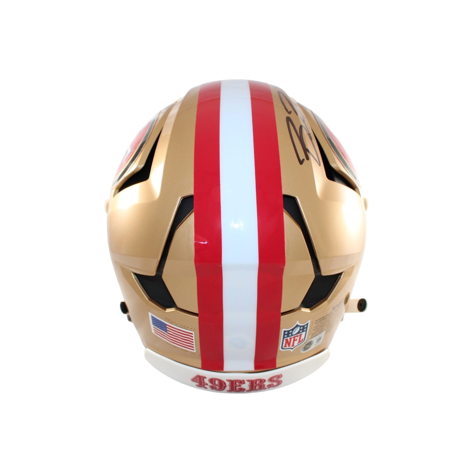 Purdy Kittle Autographed San Francisco 49ers Helmet F/S Axiom Beckett 58573 5 Purdy Kittle Autographed San Francisco 49ers Helmet F/S Axiom Beckett 58573